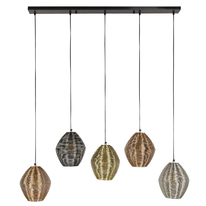 Online Paco World Collections Alloy hanglamp 5L