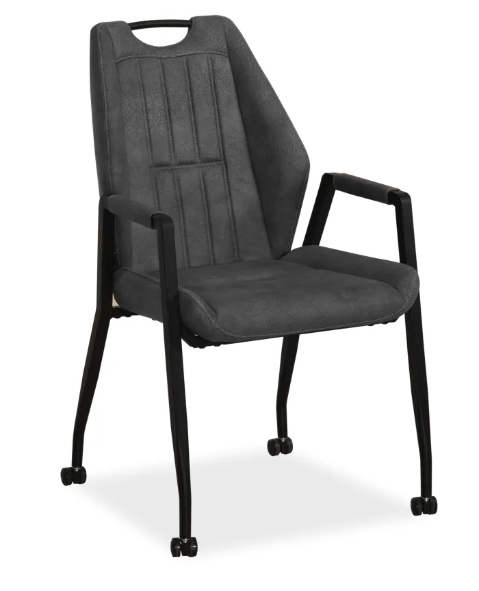 Hot Paco World Collections Axa Eetkamerstoel op wieltjes