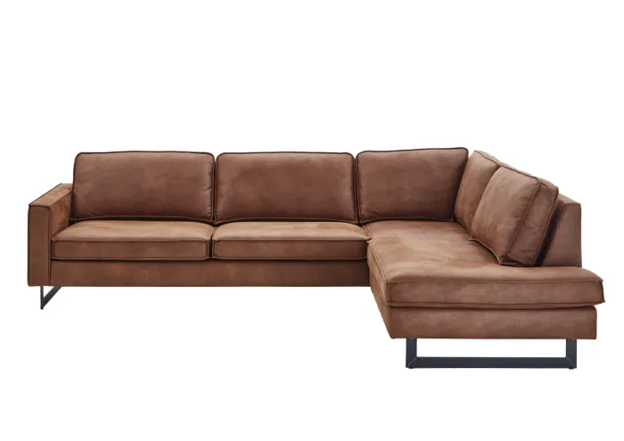 New Paco World Collections Bankstel Mauro met Ottomaan Cognac