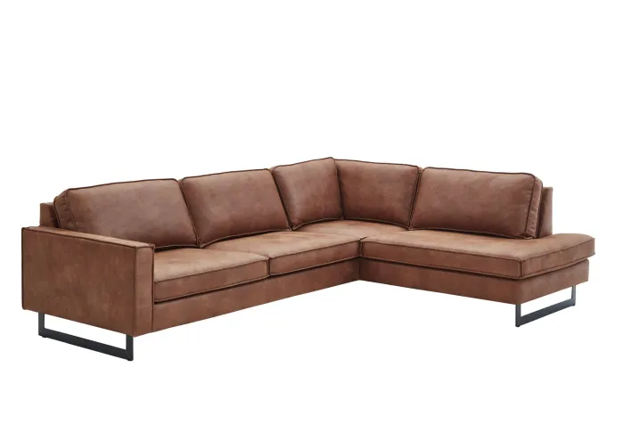 New Paco World Collections Bankstel Mauro met Ottomaan Cognac