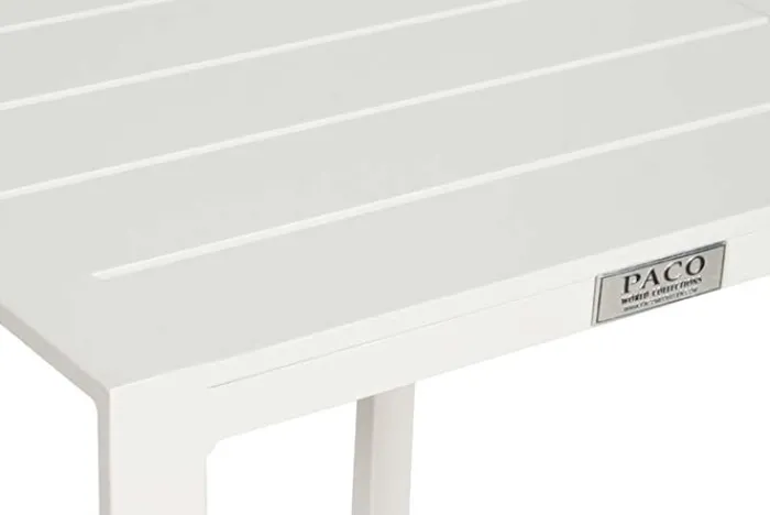 Sale Paco World Collections Bijzet tuintafel 'Altona' Wit