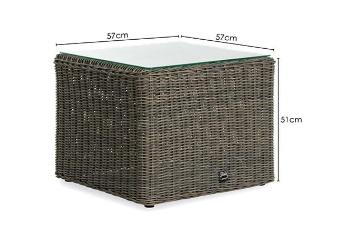 Clearance Paco World Collections Bijzet tuintafel 'Bordeaux'