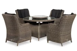 Clearance Paco World Collections Bordeaux' Dining tuintafel met draaitop 60 cm