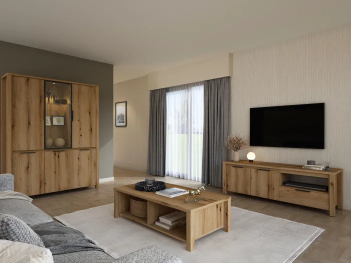 Hot Paco World Collections Bordo salontafel 2 open vakken
