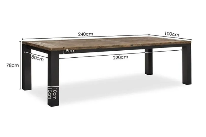 Best Paco World Collections Camago' Dining tuintafel