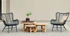 Hot Paco World Collections Castle rustic Coffee table Medium