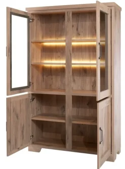 Best Paco World Collections Cesar Vitrinekast incl. LED verlichting