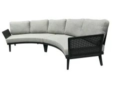 Discount Paco World Collections Cozy Livingset met coffee table en 3 hockers