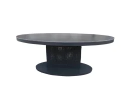 Discount Paco World Collections Cozy Livingset met coffee table en 3 hockers