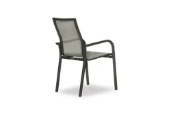 Outlet Paco World Collections Diningset 'Reese' Dark Grey