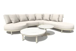 Best Paco World Collections Donato Loungeset Inclusief alle zit- en rugkussens