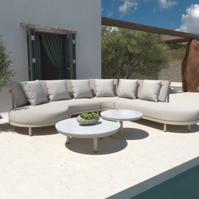 Best Paco World Collections Donato Loungeset Inclusief alle zit- en rugkussens