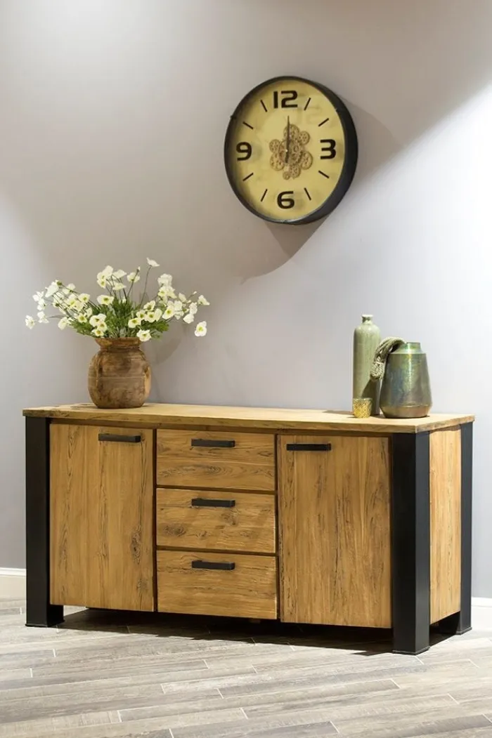 Online Paco World Collections Dressoir Woodstock 2 deurs, 3 laden