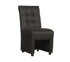 Outlet Paco World Collections Eetkamerstoel Kira op Wielen