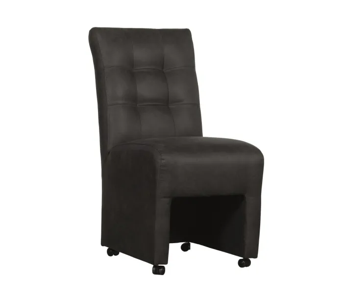 Outlet Paco World Collections Eetkamerstoel Kira op Wielen