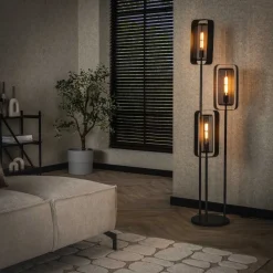 Discount Paco World Collections Gauze vloerlamp 3L