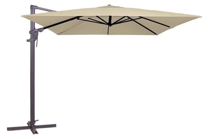 New Paco World Collections Hangparasol 'Monaco Deluxe' Vierkant