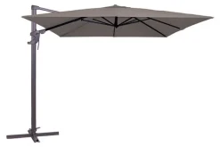 New Paco World Collections Hangparasol 'Monaco Deluxe' Vierkant