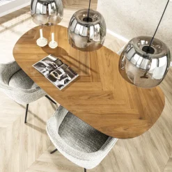 Hot Paco World Collections Herringbone eettafel