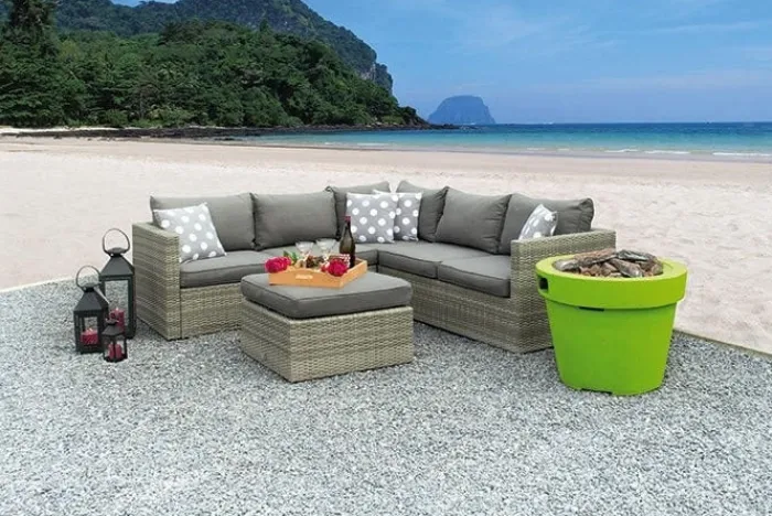 Online Paco World Collections Hoek loungeset 'Safari' 3-delig