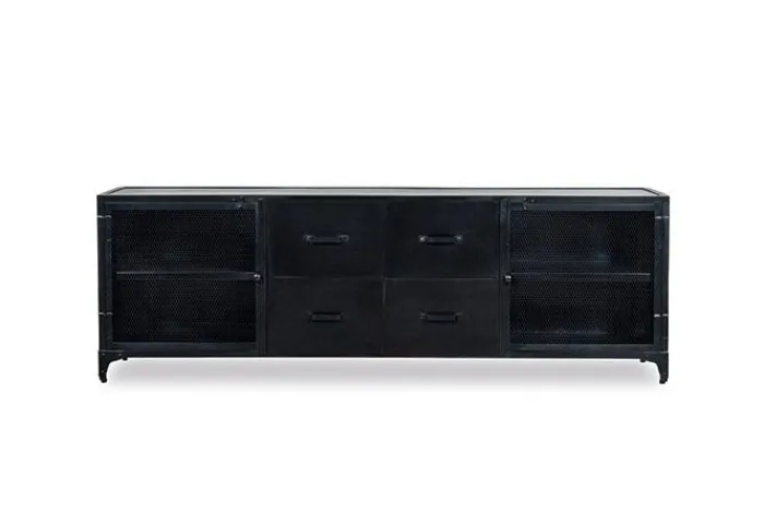 Outlet Paco World Collections Industrieel TV Kast Zayn