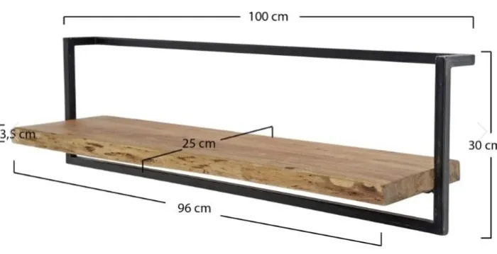 Online Paco World Collections Kodai wandrek rectangular, verkrijgbaar in 3 maten!