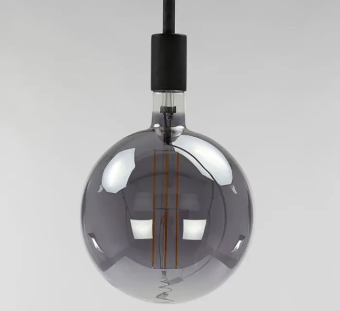 Discount Paco World Collections Lichtbron LED Ø20,0 - E27 8W dimbaar / Smoke Grey