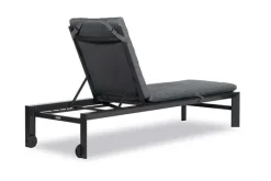Outlet Paco World Collections Ligbed 'Altona' met wiel Verstelbaar Antraciet