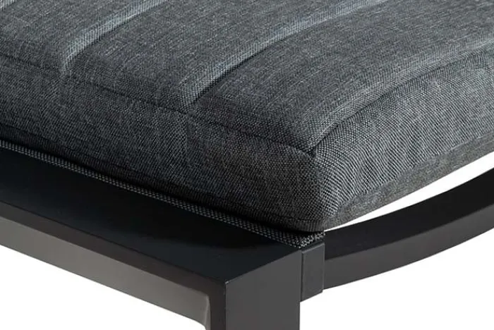 Outlet Paco World Collections Ligbed 'Altona' met wiel Verstelbaar Antraciet