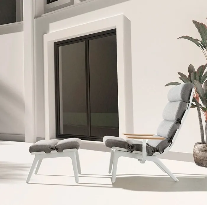 Discount Paco World Collections Loungestoel 'Cordoba' 2-delig