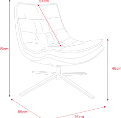 Outlet Paco World Collections Luciano Fauteuil