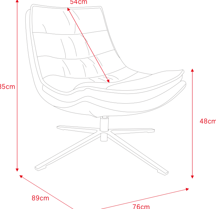 Outlet Paco World Collections Luciano Fauteuil
