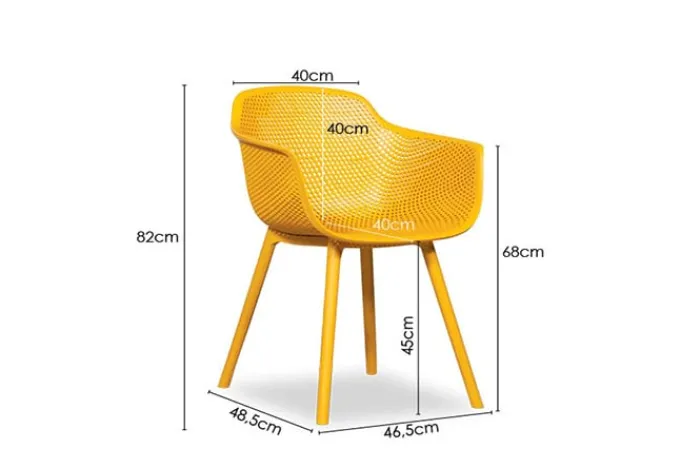 Paco World Collections Mona Dining Tuinstoel