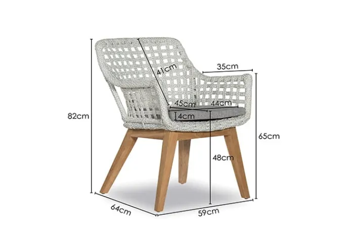 Sale Paco World Collections Noémi' Dining tuinstoel