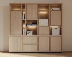Discount Paco World Collections Oax wandkast inclusief LED verlichting