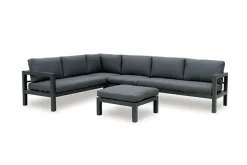 New Paco World Collections Palizzi loungeset met coffee table Antraciet