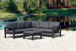 New Paco World Collections Palizzi loungeset met coffee table Antraciet
