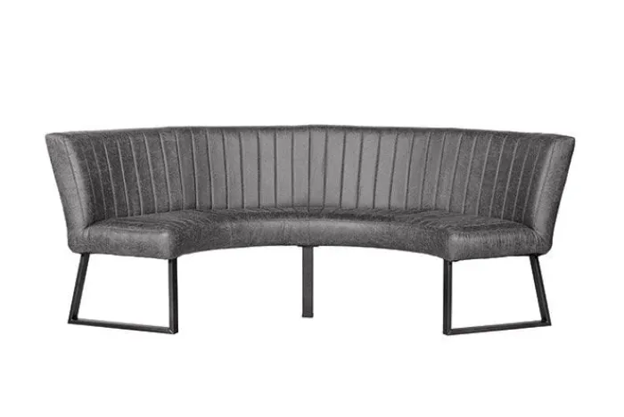 Clearance Paco World Collections Ronde eetkamerbank Mauro 130 cm