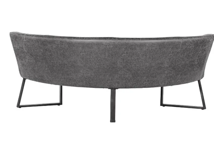 Clearance Paco World Collections Ronde eetkamerbank Mauro 130 cm