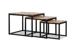 New Paco World Collections Salontafelset van 3 'Minus' Naturel