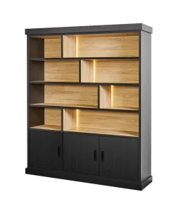 Best Paco World Collections Samuel Wandkast inclusief LED verlichting