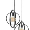 Online Paco World Collections Swirl hanglamp 3 lichten