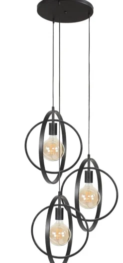 Online Paco World Collections Swirl hanglamp 3 lichten