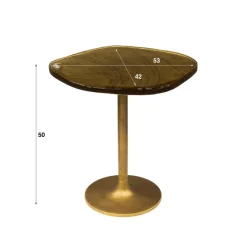 Online Paco World Collections Topaas bijzettafel in 2 kleuren