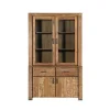 Discount Paco World Collections Unique Glass Cabinet 2 doors
