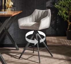 Discount Paco World Collections Vico' Barchair draaibaar