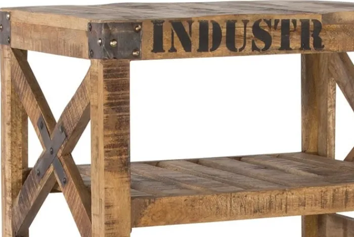 Outlet Paco World Collections Vintage Wijntrolley 'Ventura'