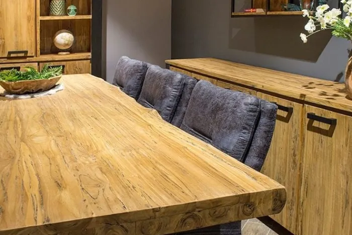 Clearance Paco World Collections Woodstock Eettafel