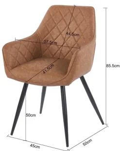 Outlet Paco World Collections Zora Eetkamerstoe