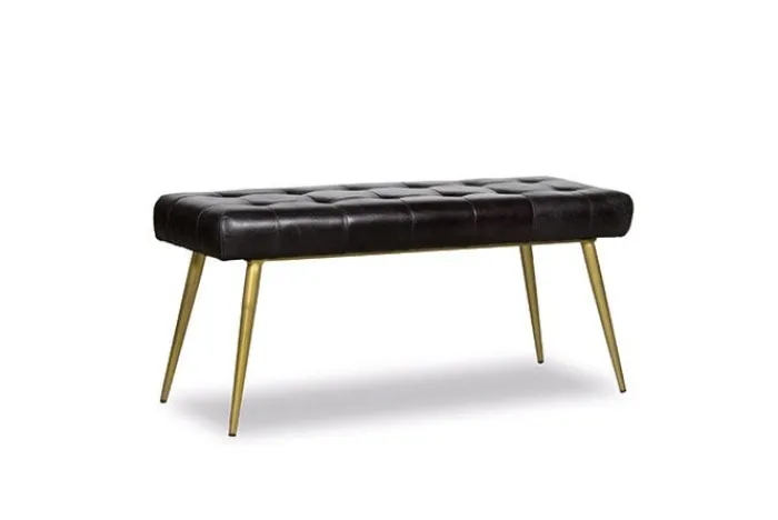 Sale Paco World Collections Zuma leather Bench